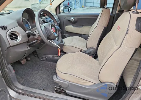 2012 Fiat 500 Lounge z USA, uszkodzony, nr VIN 3C3CFFCR0CT106467